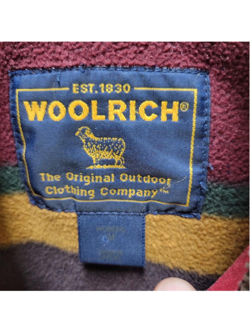Woolrich Ruby Women's 100% Cotton Long-Sleeves Brown Corduroy Trim Jacket Medium - Picture 7 of 8